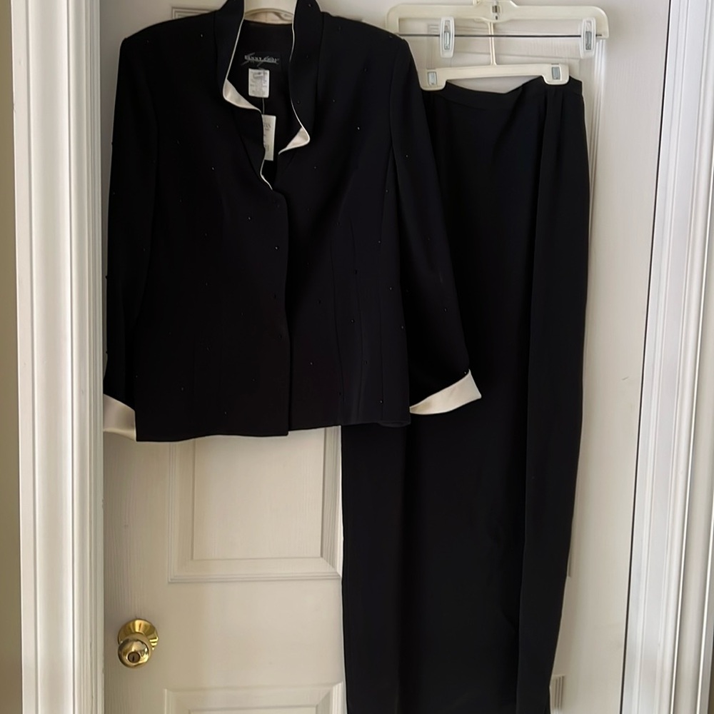 Sunny Choi jacket and long maxi skirt